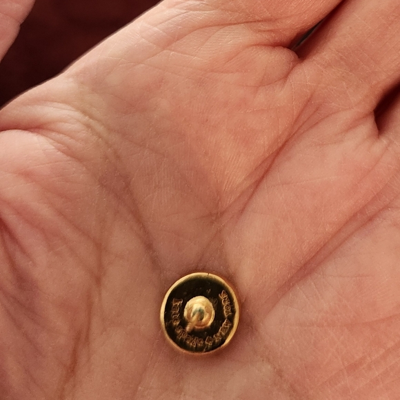 NWT KATE SPADE 14K GOLD FILLED STUD EARRINGS - Picture 3 of 3